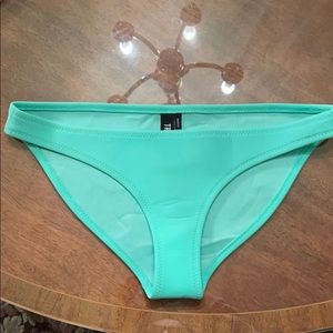 Green Triangl bottoms swimsuit